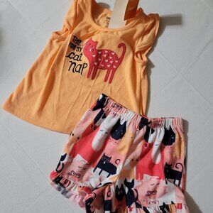 Gymboree Gymmies NWT 18-24 month Shorts Shirt Pajama set. Located A23